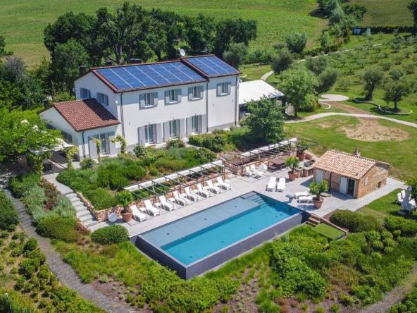 Villa Fossombrone Marche Italy Luxury