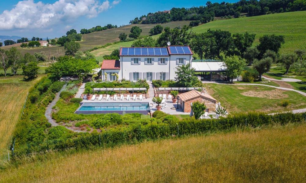 Villa Fossombrone Marche Italy Luxury