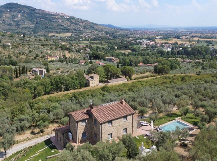 Luxury Farmhouse Tuscany Italy Cortona