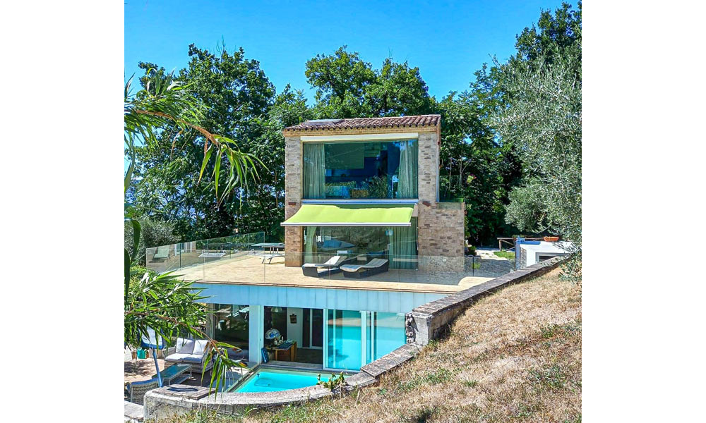 Villa Modern Sant Ippolito Marche Italy