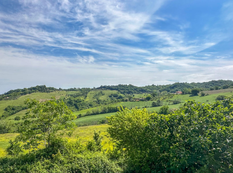 Farmhouse Colmurano Marche Italy Hills