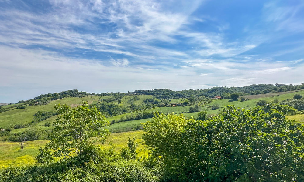 Farmhouse Colmurano Marche Italy Hills