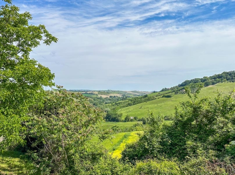 Farmhouse Colmurano Marche Italy Hills