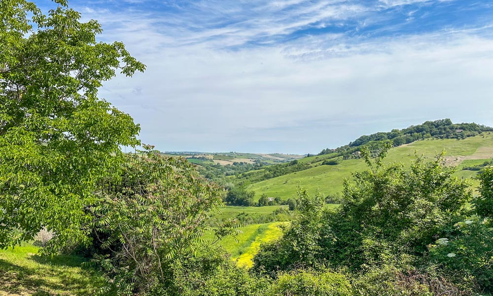 Farmhouse Colmurano Marche Italy Hills