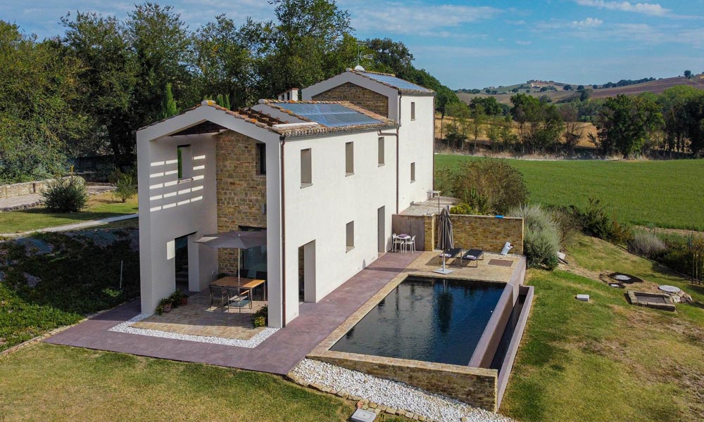 Country House Montecarotto Ancona Marche Italy Design