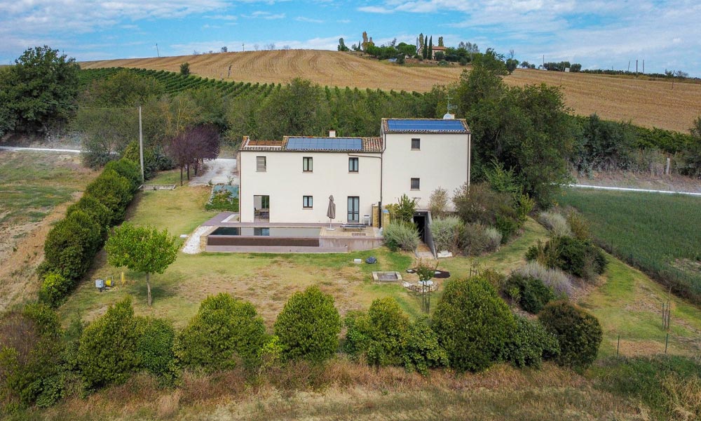 Country House Montecarotto Ancona Marche Italy Design