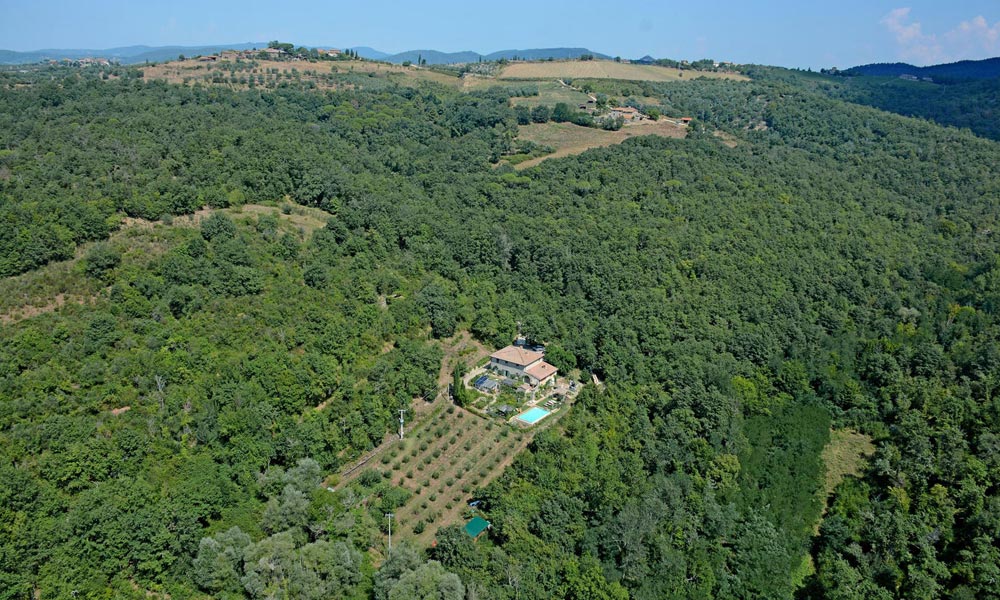 Farmhouse Gaiole Chianti Siena Tuscany Italy