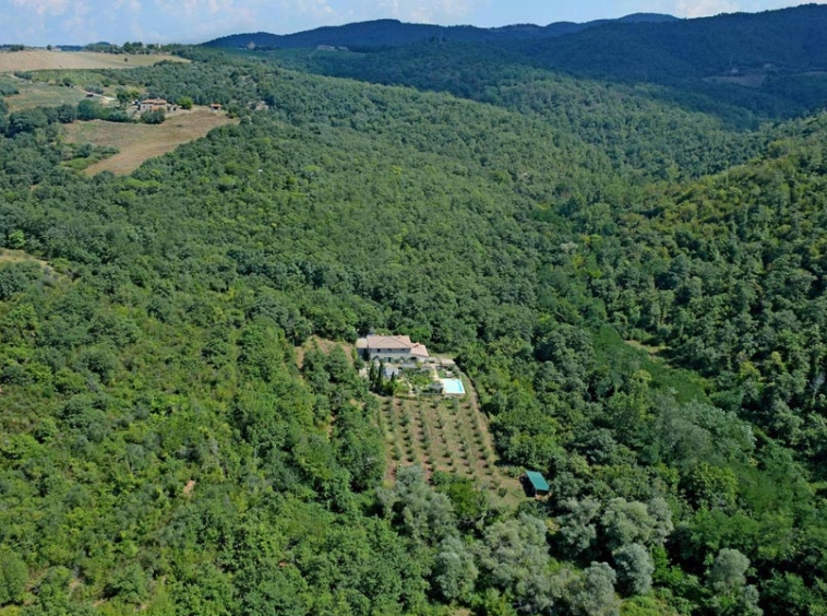 Farmhouse Gaiole Chianti Siena Tuscany Italy