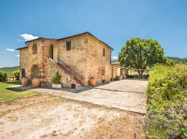 Country House Radicondoli Siena Tuscany Italy