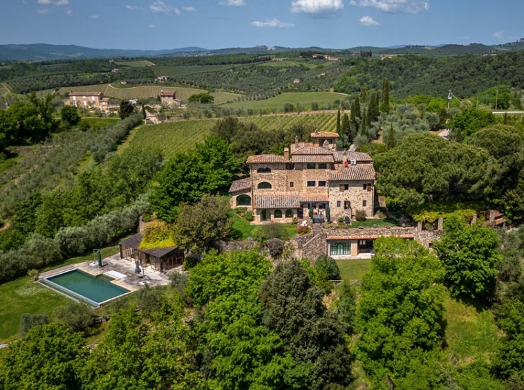 Villa Castelnuovo Berardenga Siena Tuscany Italy Luxury