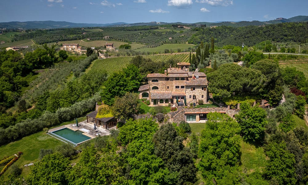 Villa Castelnuovo Berardenga Siena Tuscany Italy Luxury