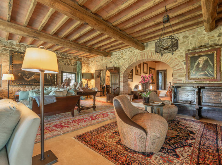 Villa Castelnuovo Berardenga Siena Tuscany Italy Luxury