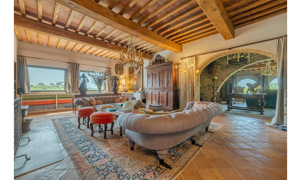 Villa Castelnuovo Berardenga Siena Tuscany Italy Luxury