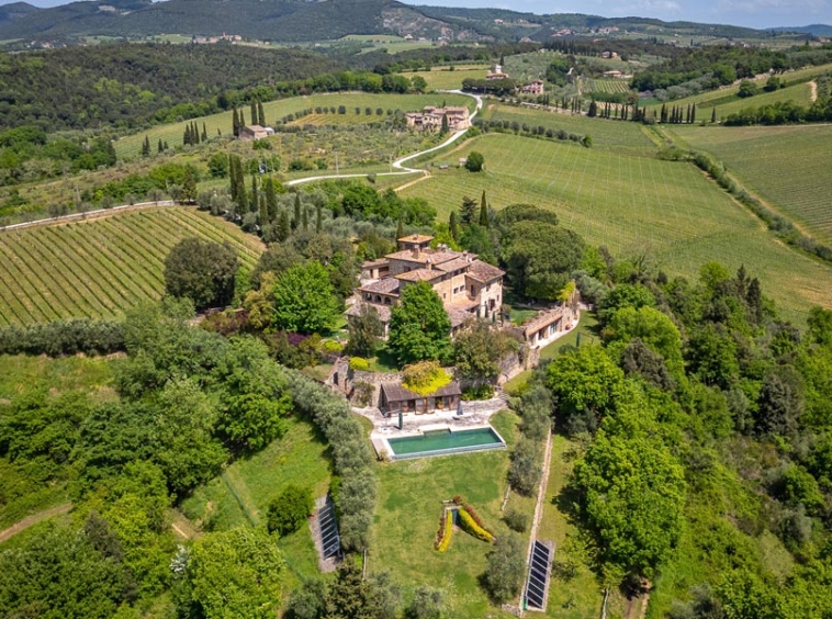 Villa Castelnuovo Berardenga Siena Tuscany Italy Luxury