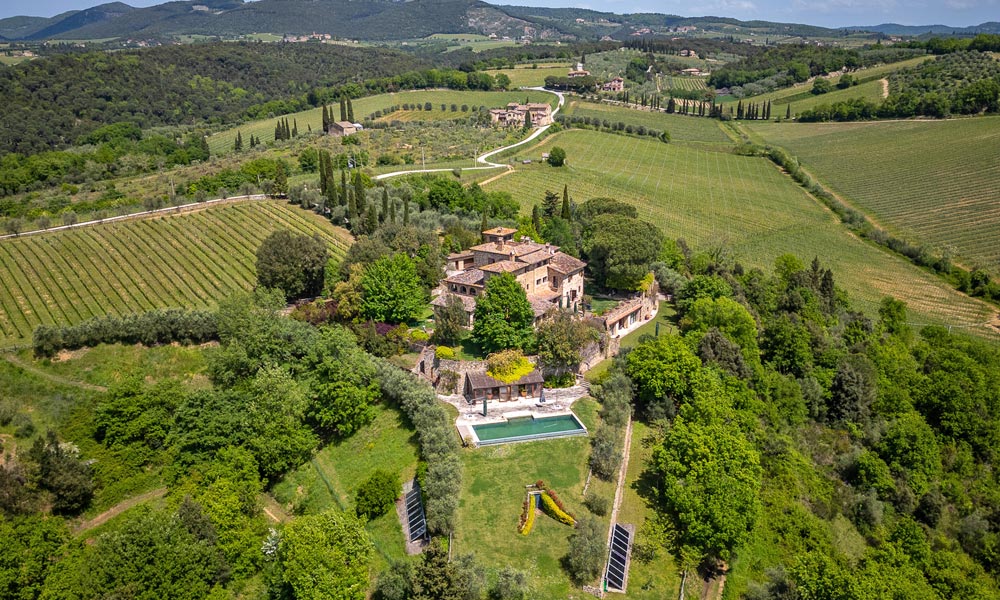 Villa Castelnuovo Berardenga Siena Tuscany Italy Luxury