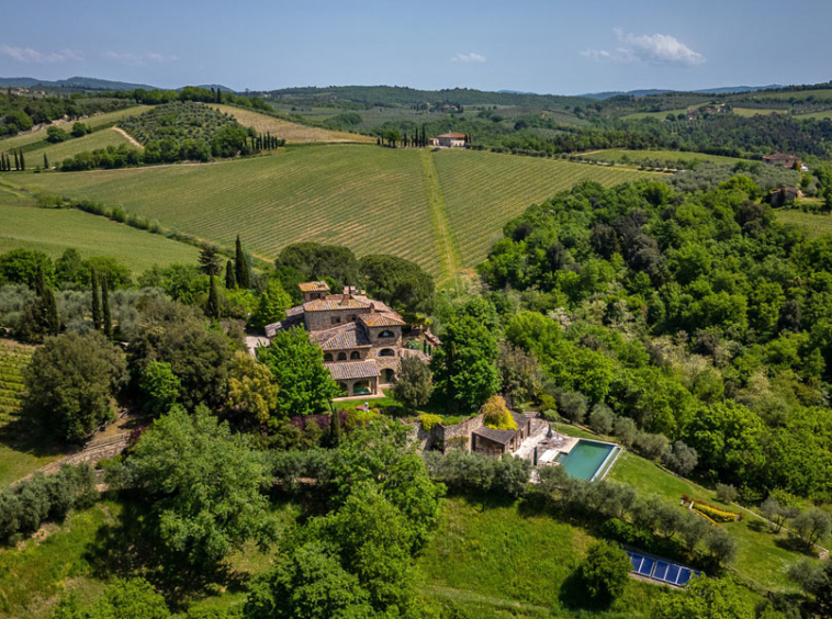 Villa Castelnuovo Berardenga Siena Tuscany Italy Luxury