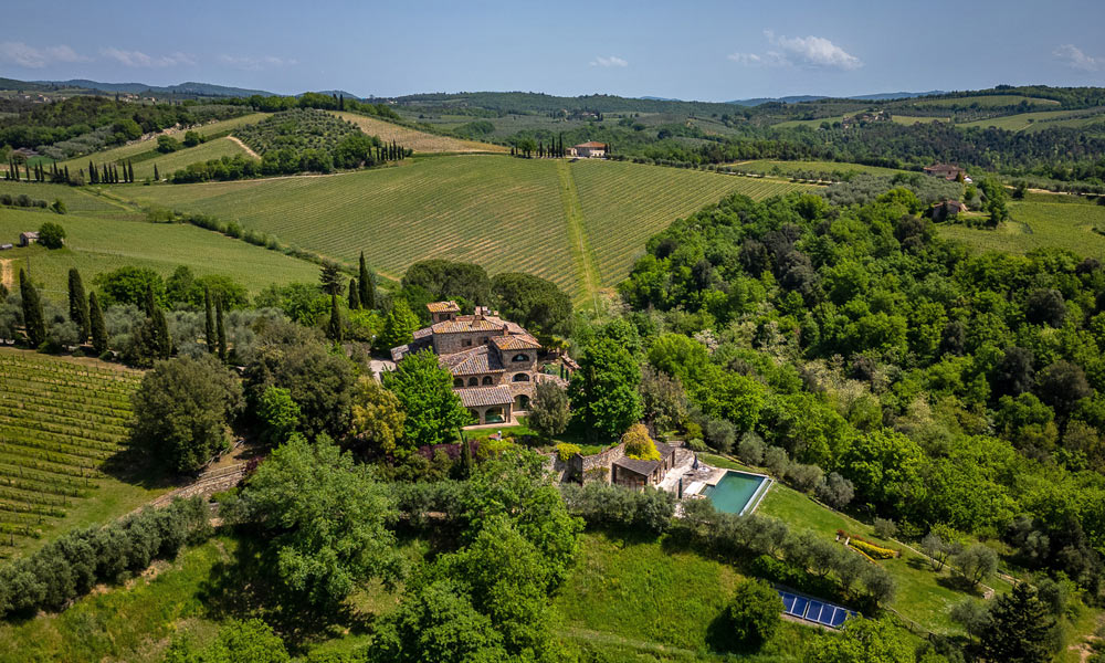 Villa Castelnuovo Berardenga Siena Tuscany Italy Luxury