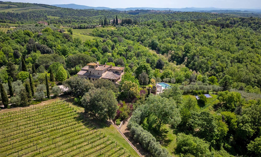 Villa Castelnuovo Berardenga Siena Tuscany Italy Luxury