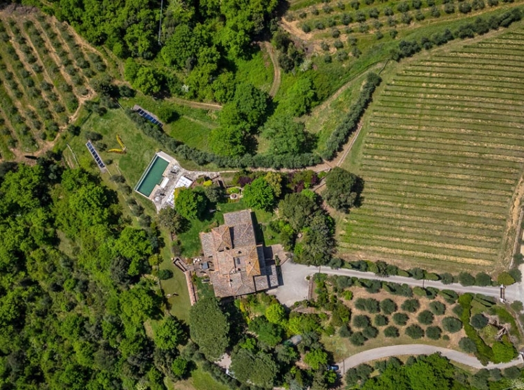 Villa Castelnuovo Berardenga Siena Tuscany Italy Luxury