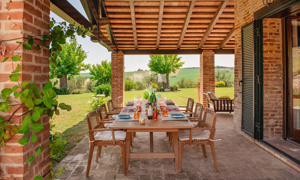 Villa Arcevia Marche Italy Luxury Panorama