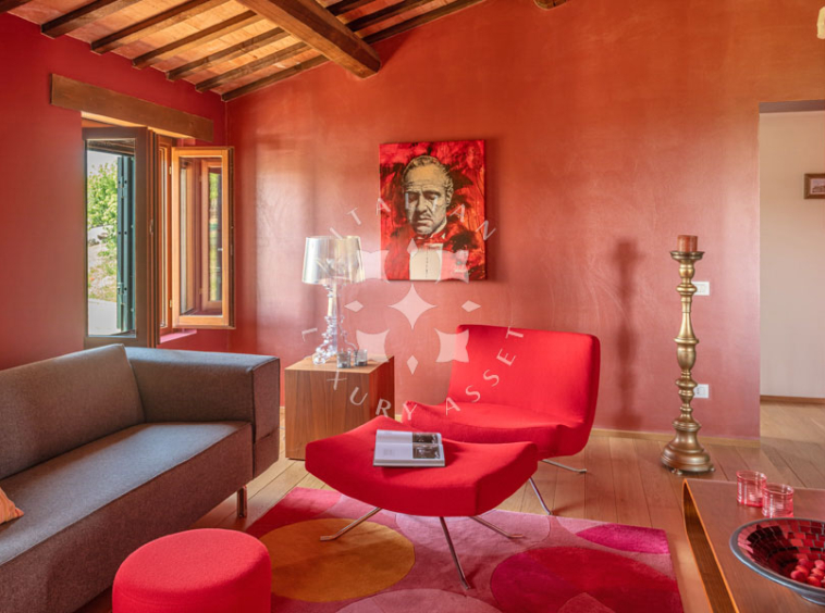 Villa Arcevia Marche Italy Luxury Panorama