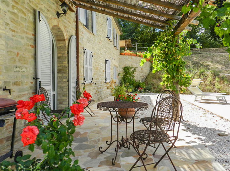 Farmhouse Monte San Martino Marche Italy Pool