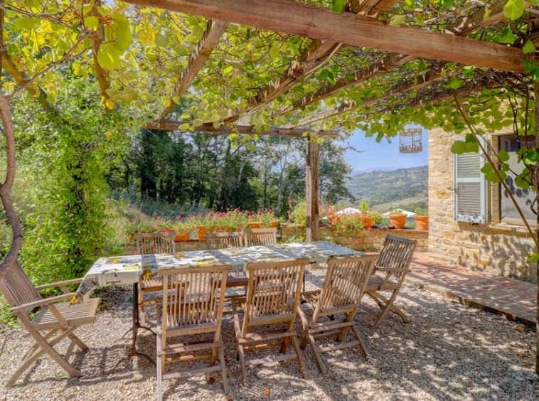 Farmhouse Monte San Martino Marche Italy Pool