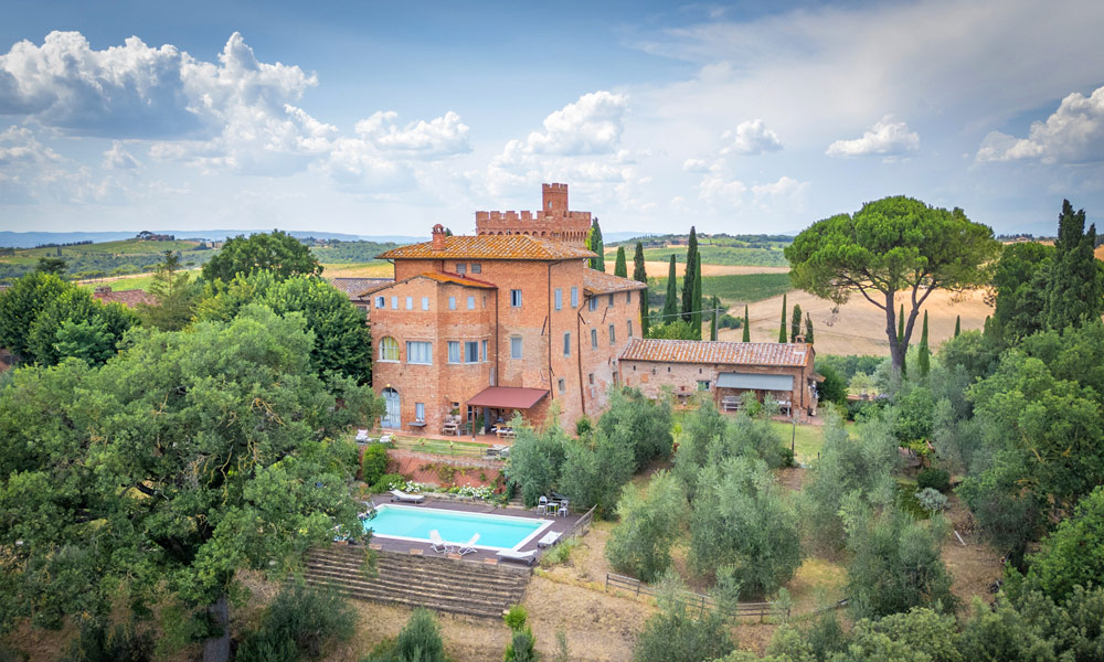 Medieval Villa Montepulciano Siena Tuscany Italy