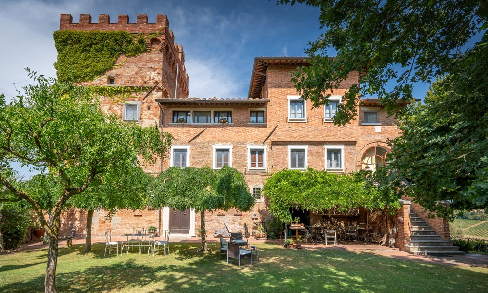 Medieval Villa Montepulciano Siena Tuscany Italy