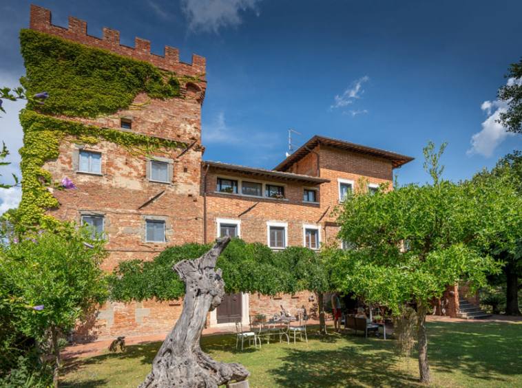 Medieval Villa Montepulciano Siena Tuscany Italy