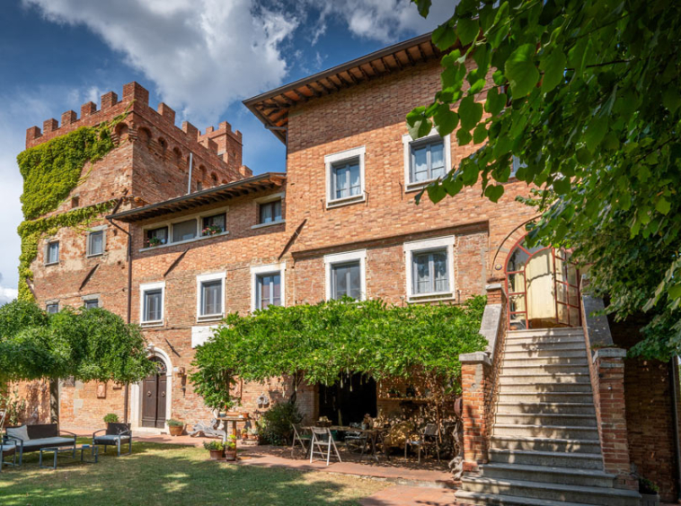 Medieval Villa Montepulciano Siena Tuscany Italy