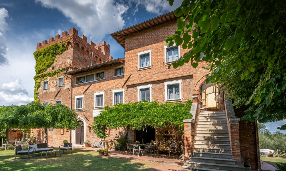 Medieval Villa Montepulciano Siena Tuscany Italy