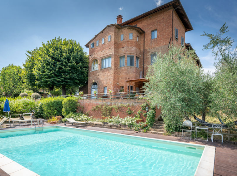 Medieval Villa Montepulciano Siena Tuscany Italy