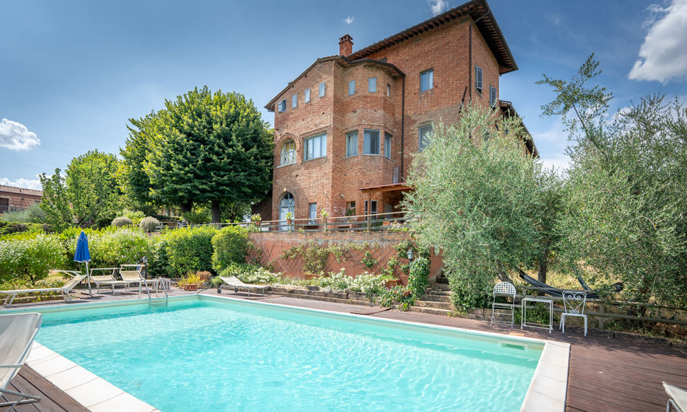 Medieval Villa Montepulciano Siena Tuscany Italy