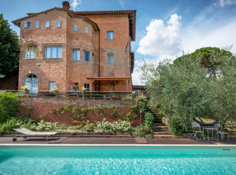 Medieval Villa Montepulciano Siena Tuscany Italy