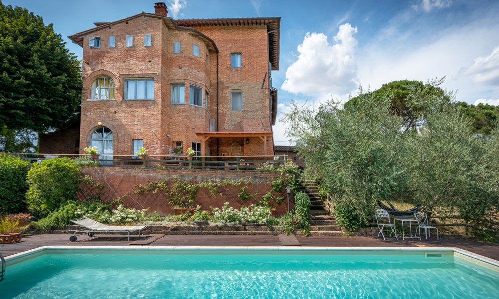 Medieval Villa Montepulciano Siena Tuscany Italy