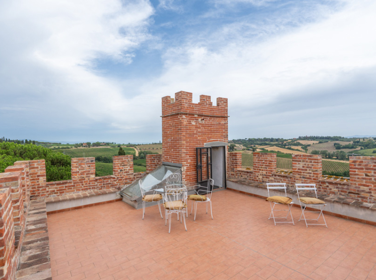 Medieval Villa Montepulciano Siena Tuscany Italy