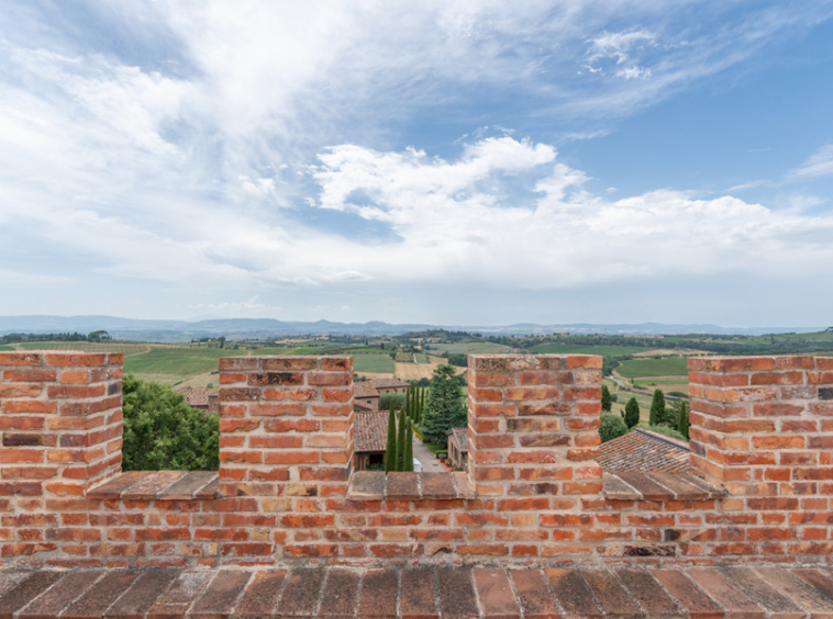 Medieval Villa Montepulciano Siena Tuscany Italy