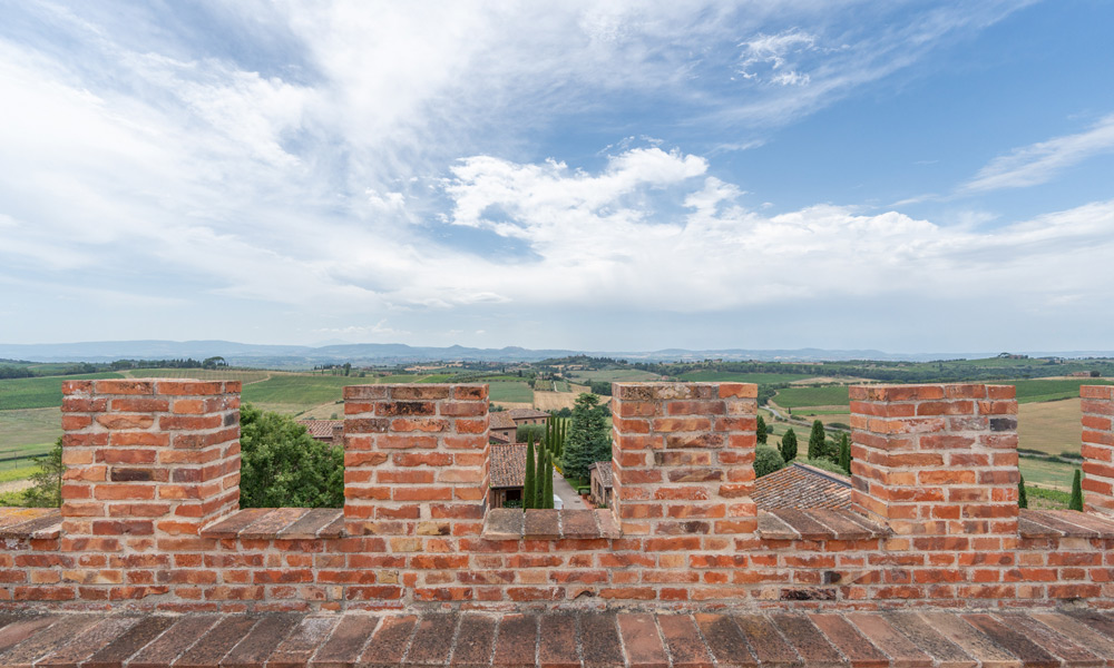 Medieval Villa Montepulciano Siena Tuscany Italy