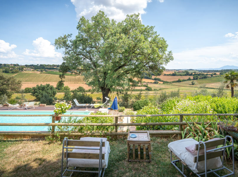 Medieval Villa Montepulciano Siena Tuscany Italy