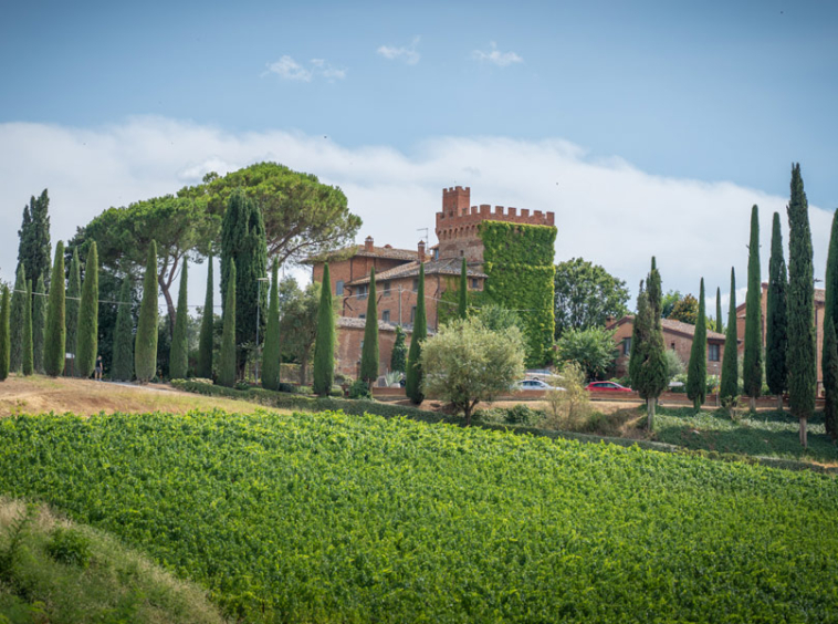 Medieval Villa Montepulciano Siena Tuscany Italy