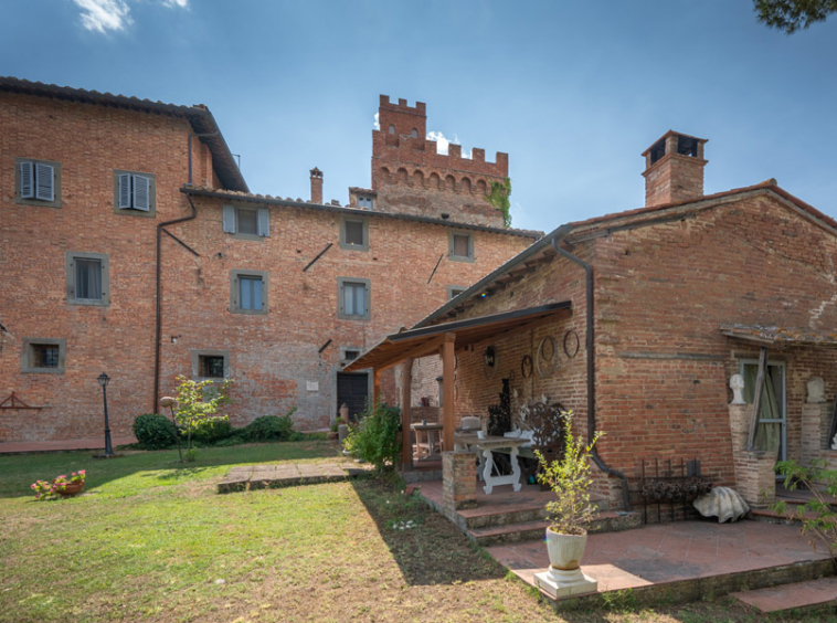 Medieval Villa Montepulciano Siena Tuscany Italy