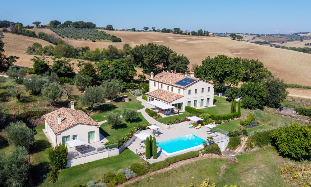 Villa Monte San Vito Ancona Marche Italy Pool