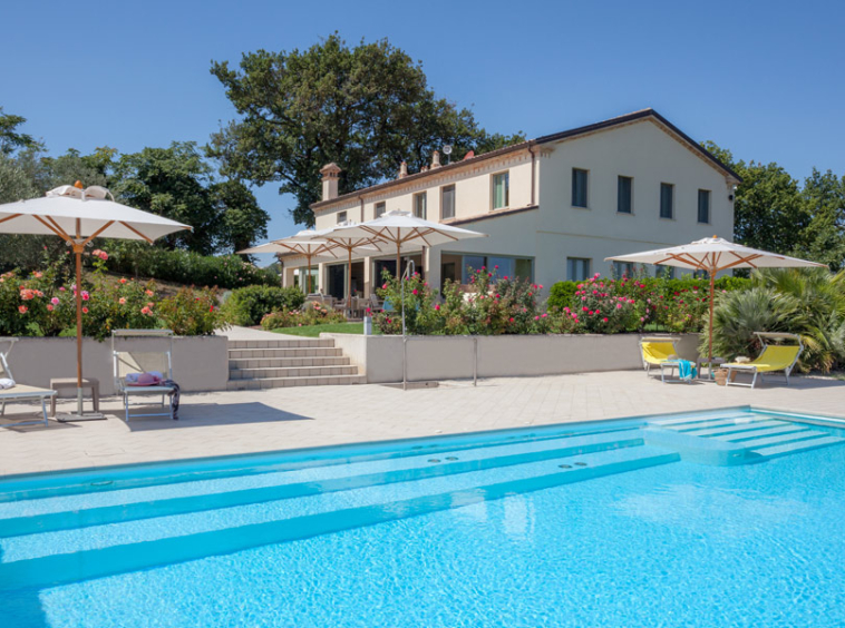 Villa Monte San Vito Ancona Marche Italy Pool