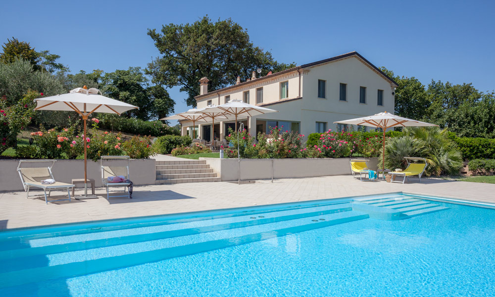 Villa Monte San Vito Ancona Marche Italy Pool