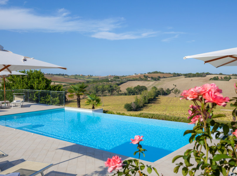 Villa Monte San Vito Ancona Marche Italy Pool