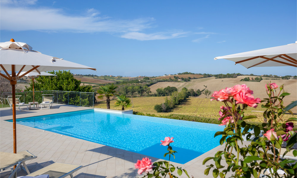 Villa Monte San Vito Ancona Marche Italy Pool