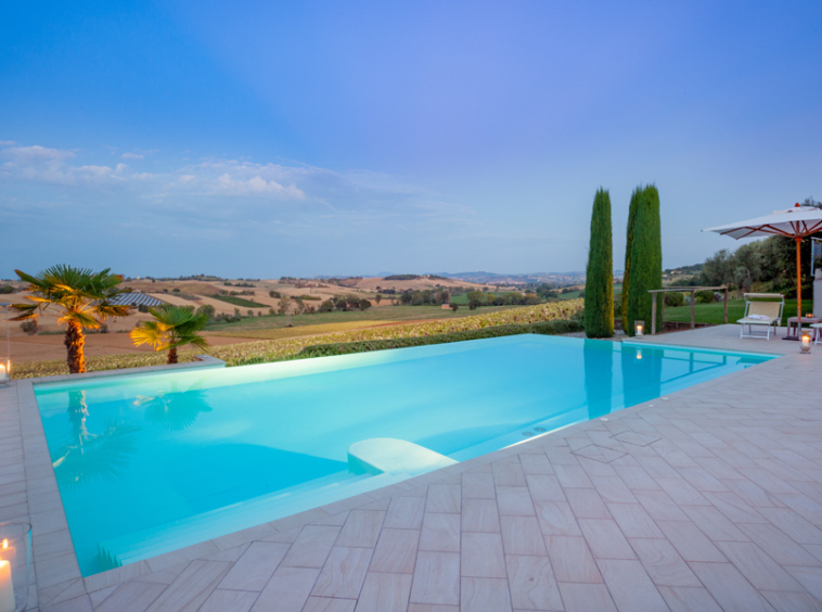 Villa Monte San Vito Ancona Marche Italy Pool