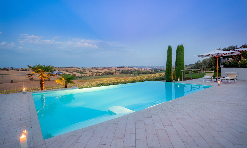 Villa Monte San Vito Ancona Marche Italy Pool