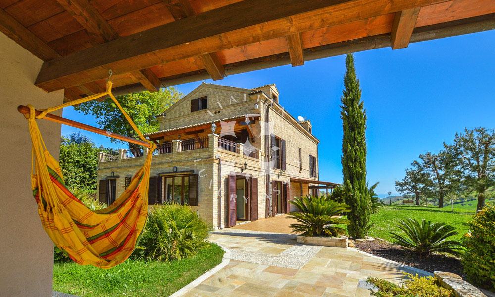 Farmhouse Lapedona Fermo Marche Italy Panorama